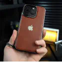 Luxury Vintage PU Leather Soft Protective Case for iPhone