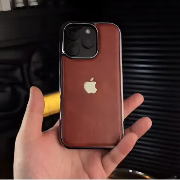 Luxury Vintage PU Leather Soft Protective Case for iPhone