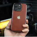 Luxury Vintage PU Leather Soft Protective Case for iPhone