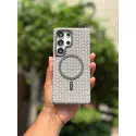 BIGC Super Finish PU Leather Magsafe Supported Case for Samsung Galaxy