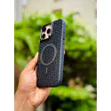 BIGC Super Finish PU Leather Magsafe Supported Case for iPhone