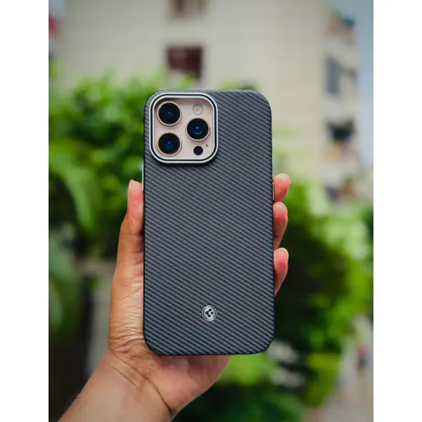 Spigen Enzo Aramid Brand MagSafe Supported Case For iPhone