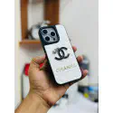 Embossed Chanel Diamond-Quilted Lambskin CC Logo Case for iPhone