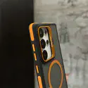 New Camera Stand Metal Smooky Case for Samsung Galaxy
