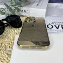 Luxury Poly Carbonate Gold Plating Heat Dissipation With Camera Lens Protection Case For iPhone