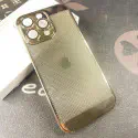 Luxury Poly Carbonate Gold Plating Heat Dissipation With Camera Lens Protection Case For iPhone