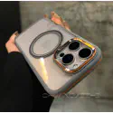 Metal Lens Frame Magnetic Phone Case for iPhone