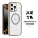Metal Lens Frame Magnetic Phone Case for iPhone