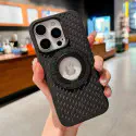 Heat Dissipation Hole Ring Holder Stand Case for iPhone