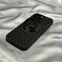 Heat Dissipation Hole Ring Holder Stand Case for iPhone