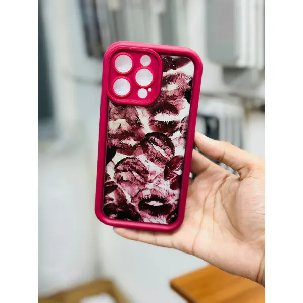 Premium Lip Kiss Case For iPhone