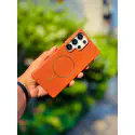 Luxury Magsafe Magnetic TPU Leather Case For Samsung Galaxy