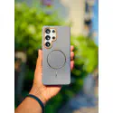Luxury Magsafe Magnetic TPU Leather Case For Samsung Galaxy