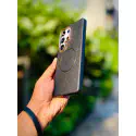 Luxury Magsafe Magnetic TPU Leather Case For Samsung Galaxy