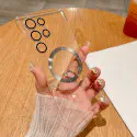 Ultra Slim Plating Clear Frameless Magnetic Case For Samsung Galaxy