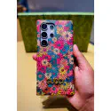 World Famous Branded Floral Print Gucci Style Case for Samsung Galaxy