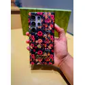 World Famous Branded Floral Print Gucci Style Case for Samsung Galaxy