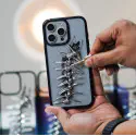 Transparent Design Fish Bone Case for iPhone
