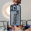 Transparent Design Fish Bone Case for iPhone