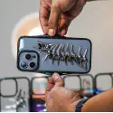 Transparent Design Fish Bone Case for iPhone