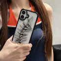 Transparent Design Fish Bone Case for iPhone