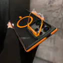 New Camera Stand Metal Smoky Case for Samsung Galaxy