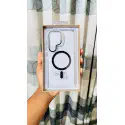 Anti Yellow Crystal Clear Camera Stand Windows Protective Case For Samsung Galaxy