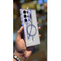 Crystal Clear Camera Stand Case For Samsung Galaxy