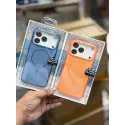 Mikalen Brand Classic Fluid Skin Silicone without Button Magsafe Case for iPhone
