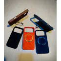 iPefet Brand PU Leather Magsafe Stand Case for iPhone