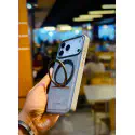 iPefet Brand PU Leather Magsafe Stand Case for iPhone