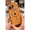 Stylish Bright Orange Auto Focus Phone Case for iPhone