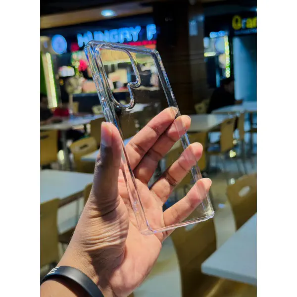 Non-Yellowing Acrylic Clear Case for Samsung Galaxy