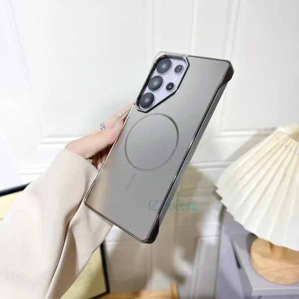 Luxury Ultra-Thin Electroplated Frameless Magsafe Phone Case for Samsung Galaxy