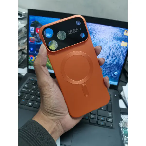 Framless Magsafe Magnetic Auto Focus Case for iPhone