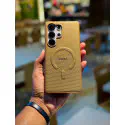 BIGC Magsafe Magnetic Denim Shockproof Phone Case for Samsung Galaxy