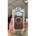 Skin Feel PU Leather Magsafe Stand Case for iPhone