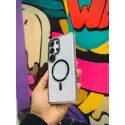 Luxury Shockproof MagSafe Clear Case for Samsung Galaxy