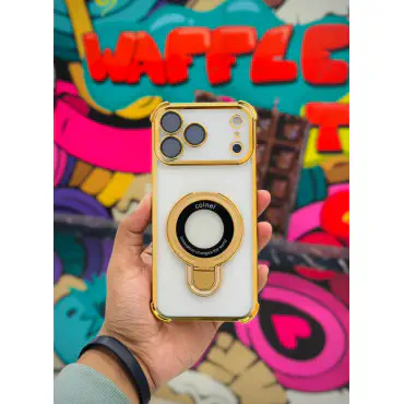 Luxury Quality Colnel Magsafe Stand Case for iPhone