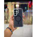 Luxury Carbon Fiber Camera Window Protective Design Phone Case for Samsung Galaxy