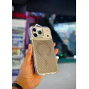 Luxury Carbon Fiber Camera Window Protective Design Phone Case for iPhone 