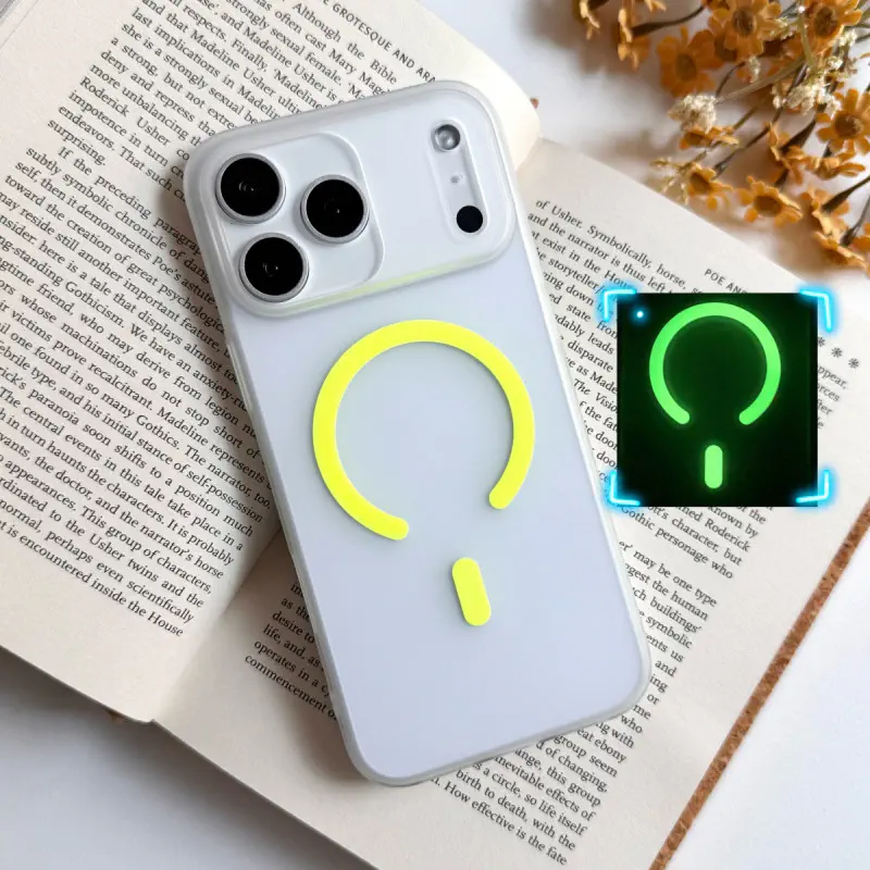 Night Light Luminous TPU Soft Phone Case for iPhone