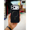 Luxury Shockproof MagSafe Magnetic PU Leather Case for iPhone
