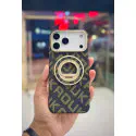 Mkio Brand Carbon Fiber Magsafe Stand Case for iPhone