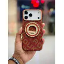 Mkio Brand Carbon Fiber Magsafe Stand Case for iPhone