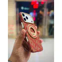 Mkio Brand Carbon Fiber Magsafe Stand Case for iPhone
