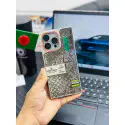 Fashion Laser Squer Shape Branded Case For iPhone