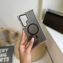 Luxury Carbon Fiber Camera Window Protective Design Phone Case for Samsung Galaxy