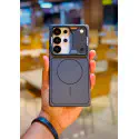 Ultra Protection Leather Feel Magsafe Phone Case for Samsung Galaxy