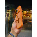 Magnetic Charging Ring Stander Full Cover Hybrid Anti-Slip Hard PC Soft TPU Phone Case for iPhone